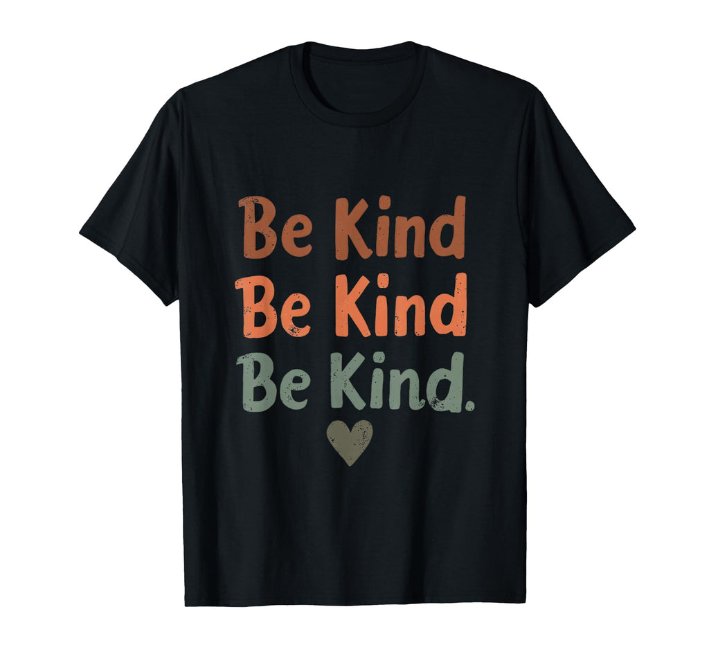 Playful Positivity Be Kind Distressed T-Shirt - Unique Graphic Men Women - T-Shirt, Sweatshirt, Hoodie
