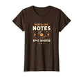 Nostalgic Notes Epic Quotes Band T-Shirt - Fun Novelty Design for Adults - T-Shirt, Sweatshirt, Hoodie