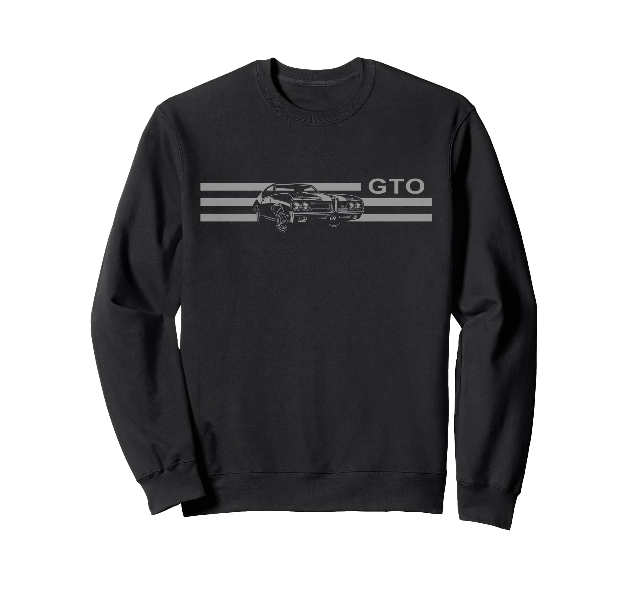 1969 Gto Cars American Muscle Car Art Sweatshirt - Minimalist Print Unisex - T-Shirt, Sweatshirt, Hoodie
