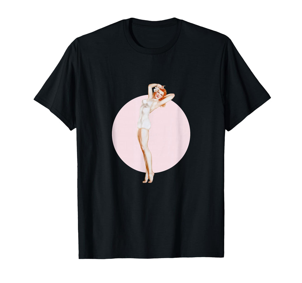 1940S Pin Up Sexy American Art T-Shirt - Aesthetic Graphic Men Women - T-Shirt, Sweatshirt, Hoodie