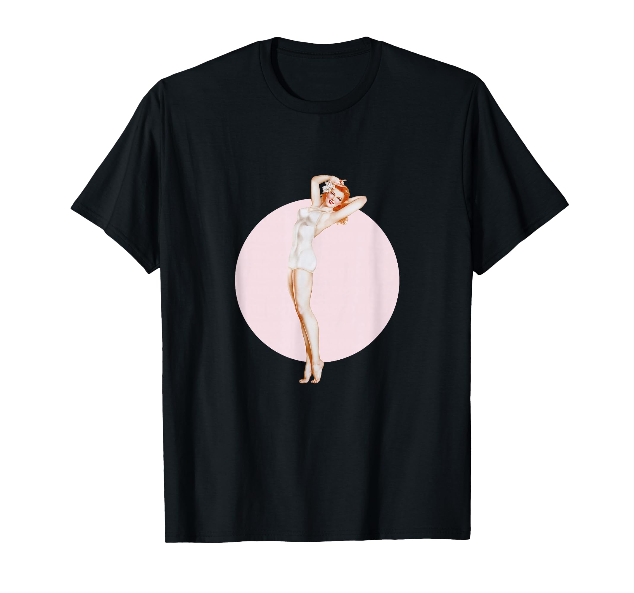 1940S Pin Up Sexy American Art T-Shirt - Aesthetic Graphic Men Women - T-Shirt, Sweatshirt, Hoodie