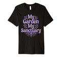Garden Therapy Mindfulness Self Care T-Shirt - Minimalist Print Men Women - T-Shirt, Sweatshirt, Hoodie