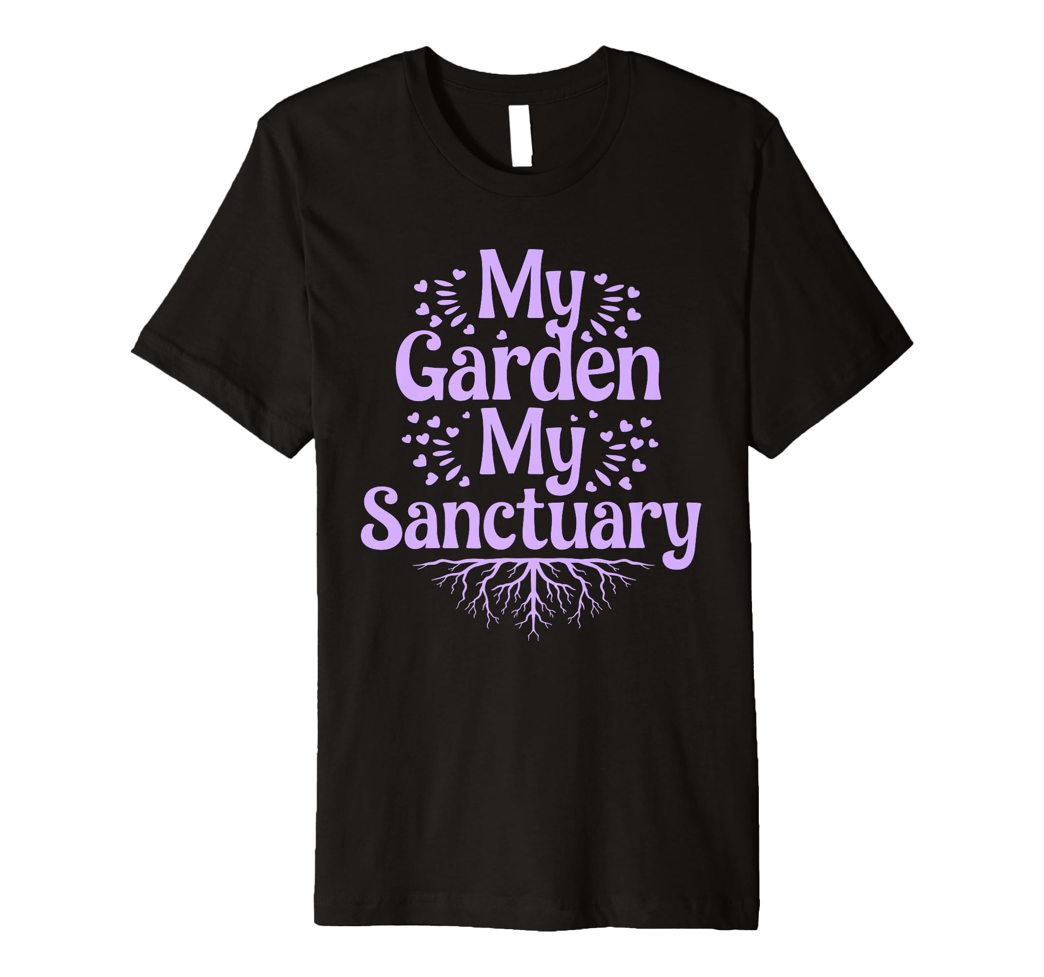 Garden Therapy Mindfulness Self Care T-Shirt - Minimalist Print Men Women - T-Shirt, Sweatshirt, Hoodie
