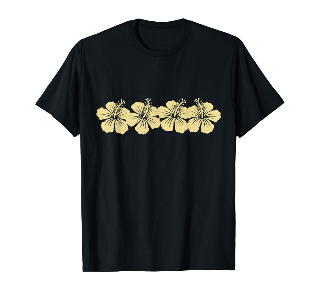 Hawaiian Hibiscus Tropical Floral Flower T-Shirt - Graphic Print Unisex - T-Shirt, Sweatshirt, Hoodie