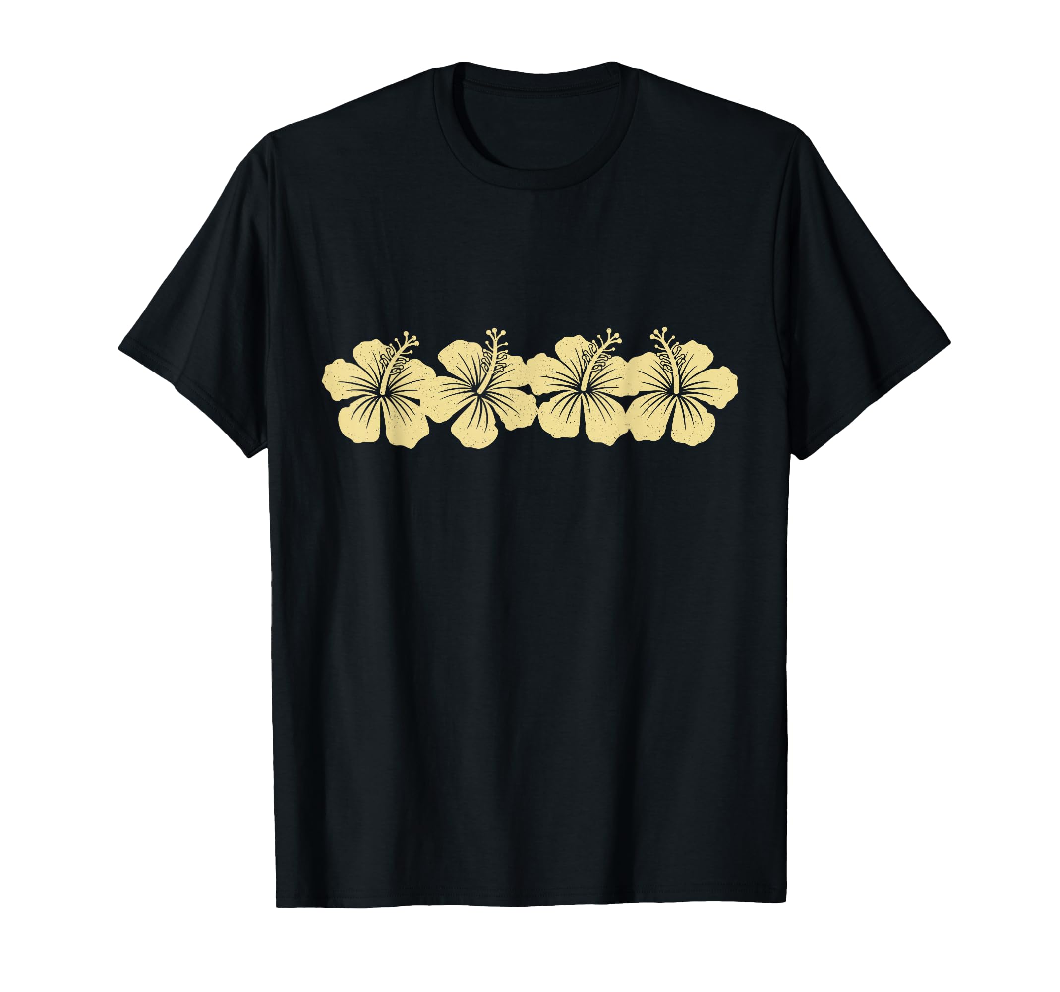 Hawaiian Hibiscus Tropical Floral Flower T-Shirt - Graphic Print Unisex - T-Shirt, Sweatshirt, Hoodie
