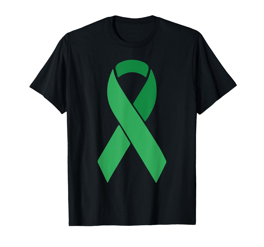 Green Ribbon Mental Health Awareness T-Shirt - Novelty Apparel Men Women - T-Shirt, Sweatshirt, Hoodie