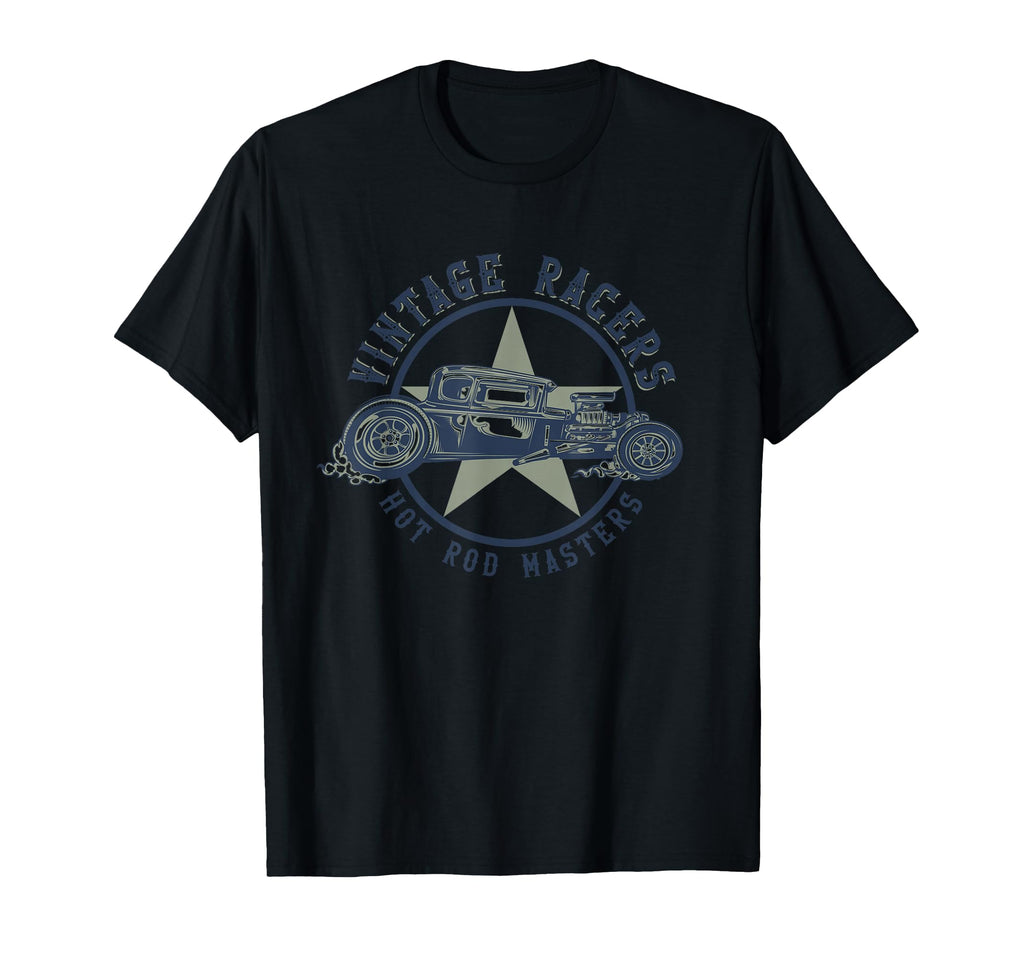 Hot Rod Racers Hotrod Masters Oldschool T-Shirt - Trendy Graphic Men Women - T-Shirt, Sweatshirt, Hoodie
