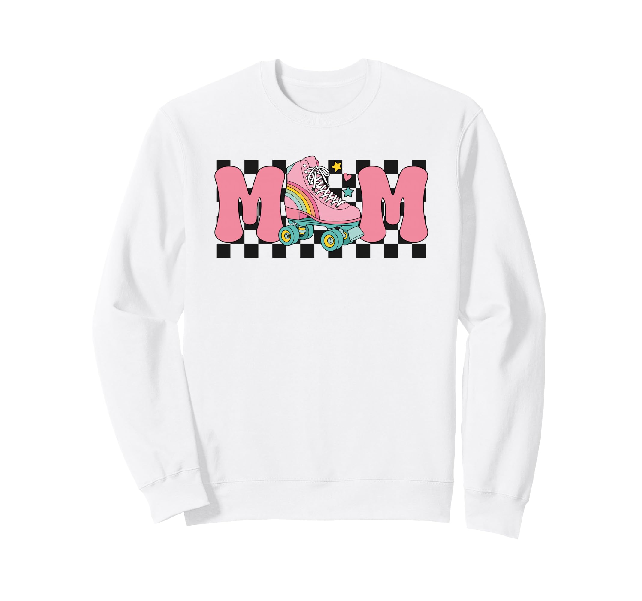 Roller Skate Mom Skating Skater Sweatshirt - Casual Everyday Wear Men Women - T-Shirt, Sweatshirt, Hoodie