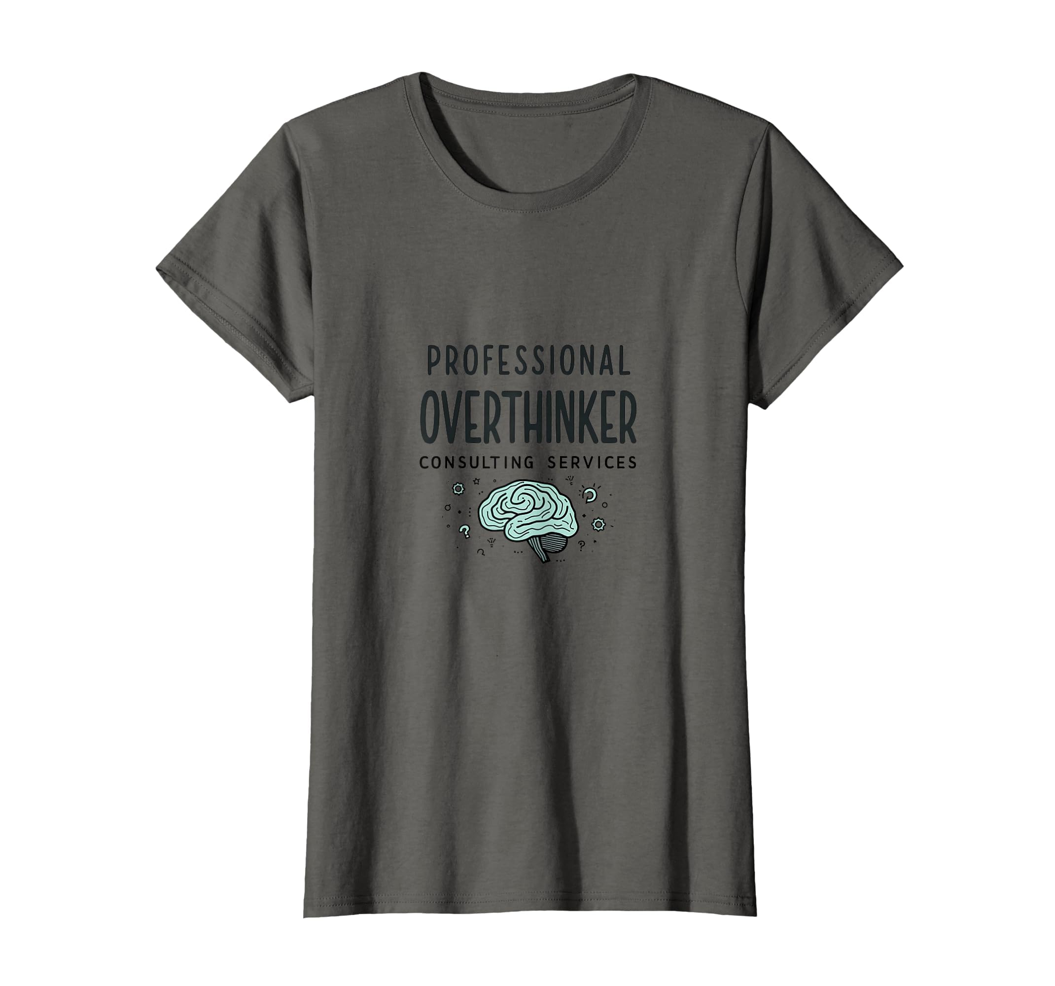 Professional Overthinker Consulting T-Shirt - Minimalist Print Men Women - T-Shirt, Sweatshirt, Hoodie