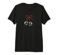 Maroon Red Bow Disco Cherry Balls T-Shirt - Aesthetic Graphic Men Women - T-Shirt, Sweatshirt, Hoodie