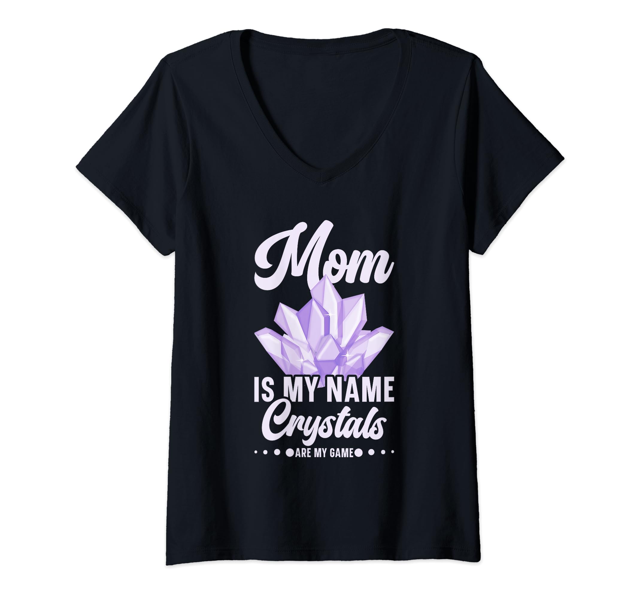 Crystal Healing Mom Sage Crystal T-Shirt - Minimalist Print for Adults - T-Shirt, Sweatshirt, Hoodie