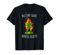 Funny Military Mental Health Ptsd Hoodie - Custom Art Print for Adults - T-Shirt, Sweatshirt, Hoodie