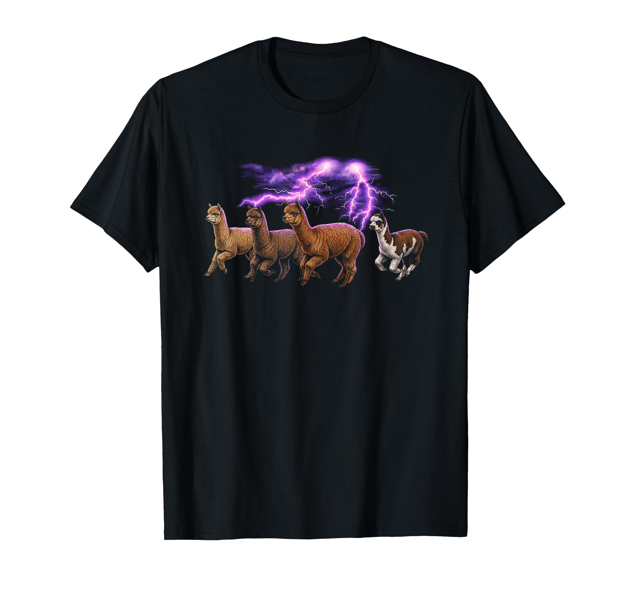Alpaca 90S Funny Alpaca Lover 80S T-Shirt - Fun Novelty Design Men Women - T-Shirt, Sweatshirt, Hoodie