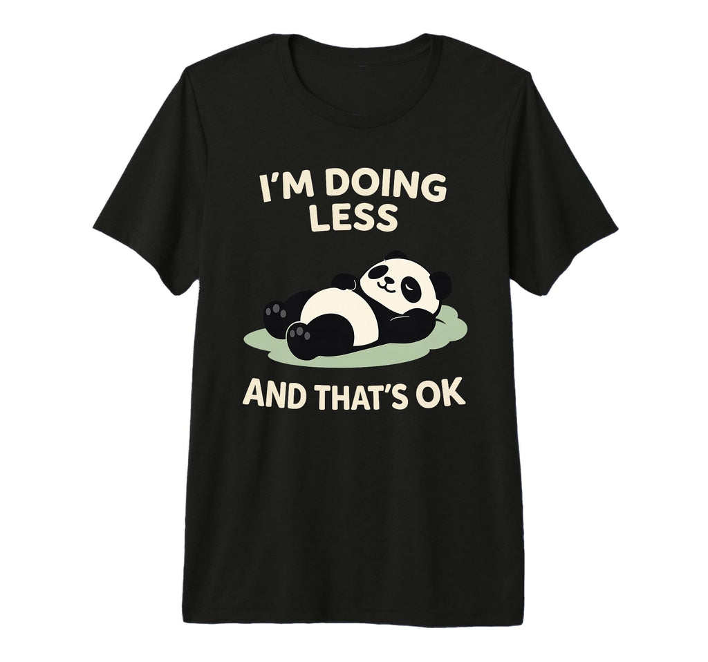 Sleepy Panda Burnout Recovery T-Shirt - Fun Novelty Design for Adults - T-Shirt, Sweatshirt, Hoodie