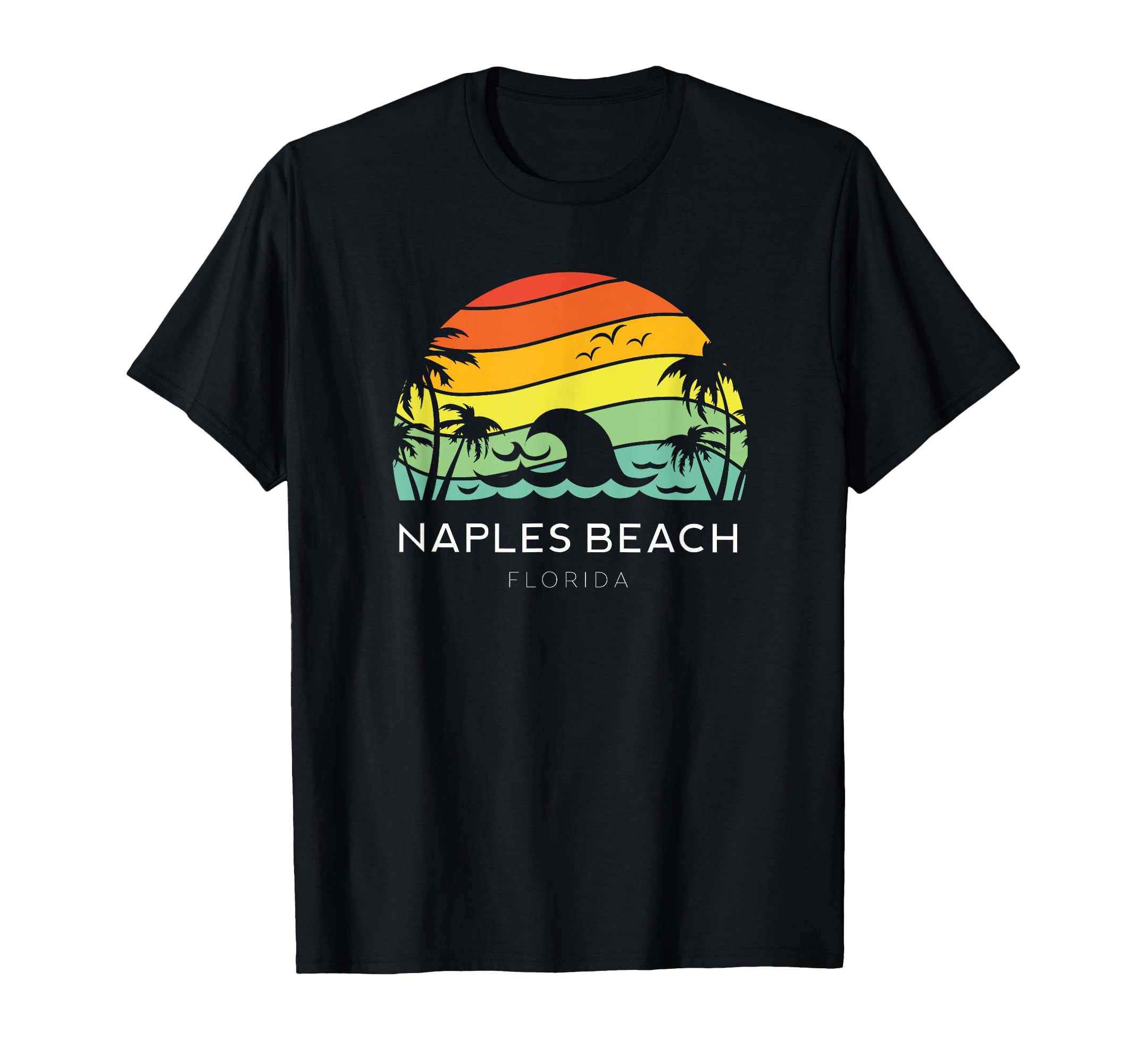 Naples Beach Florida Vacation T-Shirt - Fun Novelty Design Men Women - T-Shirt, Sweatshirt, Hoodie