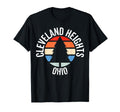 Cleveland Heights Ohio Oh 80S 70S T-Shirt - Fun Novelty Design for Adults - T-Shirt, Sweatshirt, Hoodie