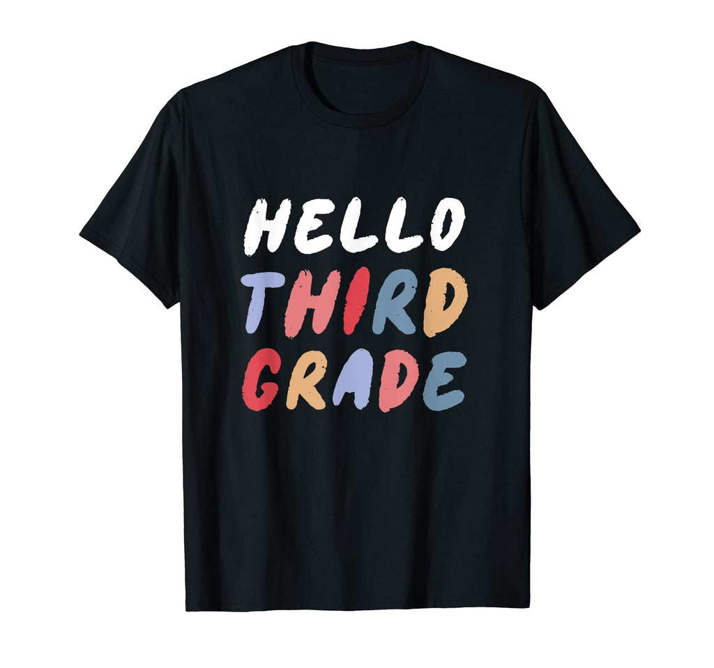 Hello 3Rd Grade Back To School T-Shirt - Streetwear Style Men Women - T-Shirt, Sweatshirt, Hoodie