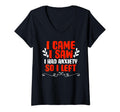 Womens Funny Anxiety Quotes Sayings T-Shirt - Minimalist Print for Adults - T-Shirt, Sweatshirt, Hoodie