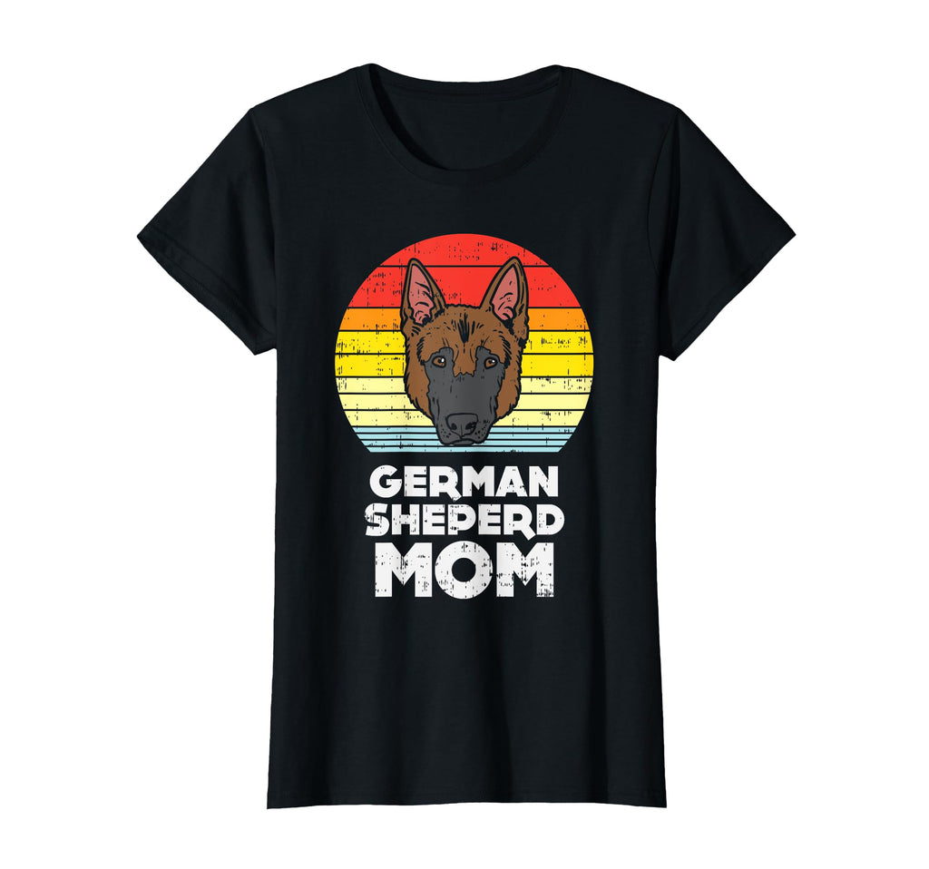 German Shepherd Mom Sunset K9 Pet Dog T-Shirt - Graphic Print Men Women - T-Shirt, Sweatshirt, Hoodie