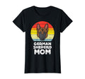 German Shepherd Mom Sunset K9 Pet Dog T-Shirt - Graphic Print Men Women - T-Shirt, Sweatshirt, Hoodie