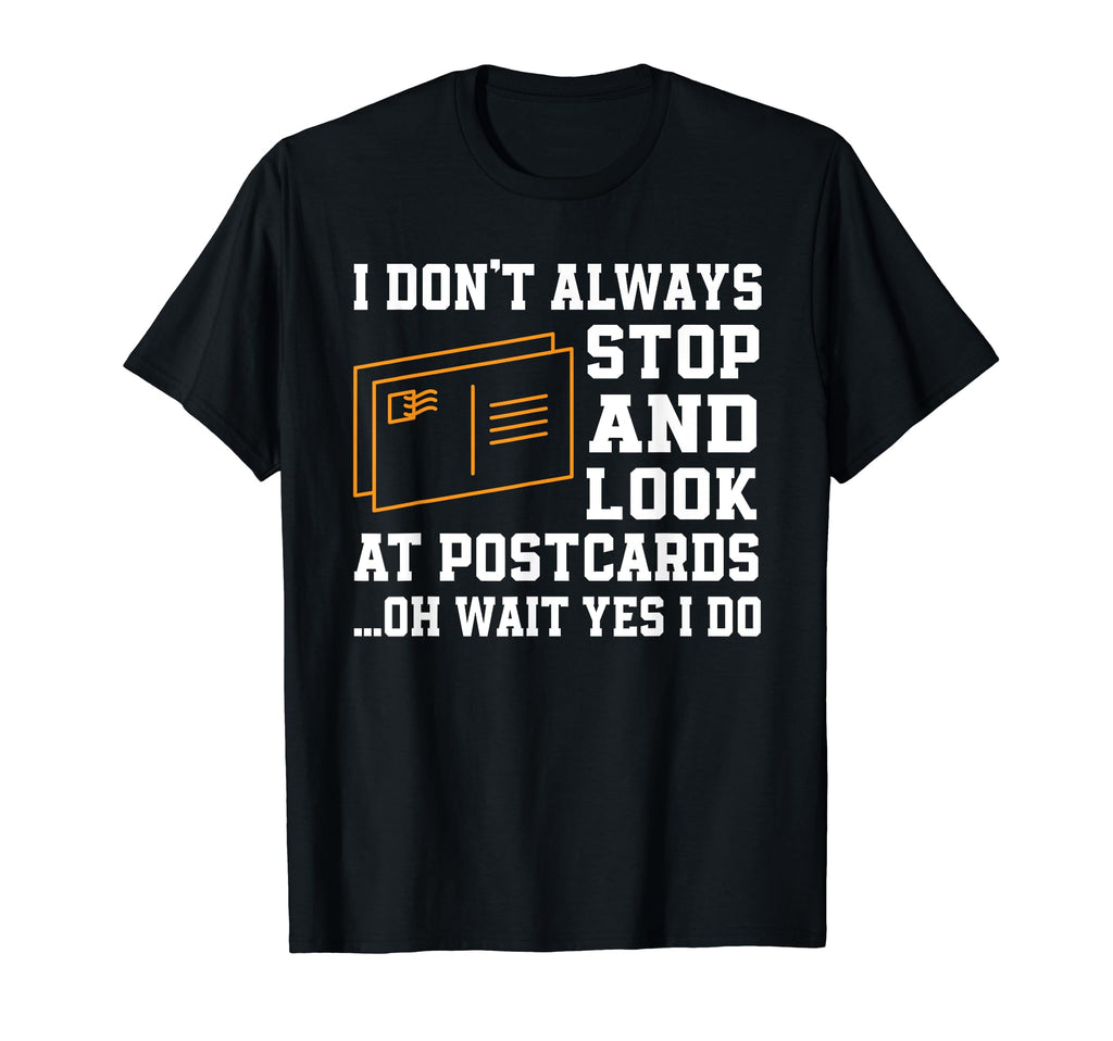 Funny Postcard Collector Love T-Shirt - Unique Graphic for Adults - T-Shirt, Sweatshirt, Hoodie