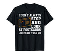 Funny Postcard Collector Love T-Shirt - Unique Graphic for Adults - T-Shirt, Sweatshirt, Hoodie