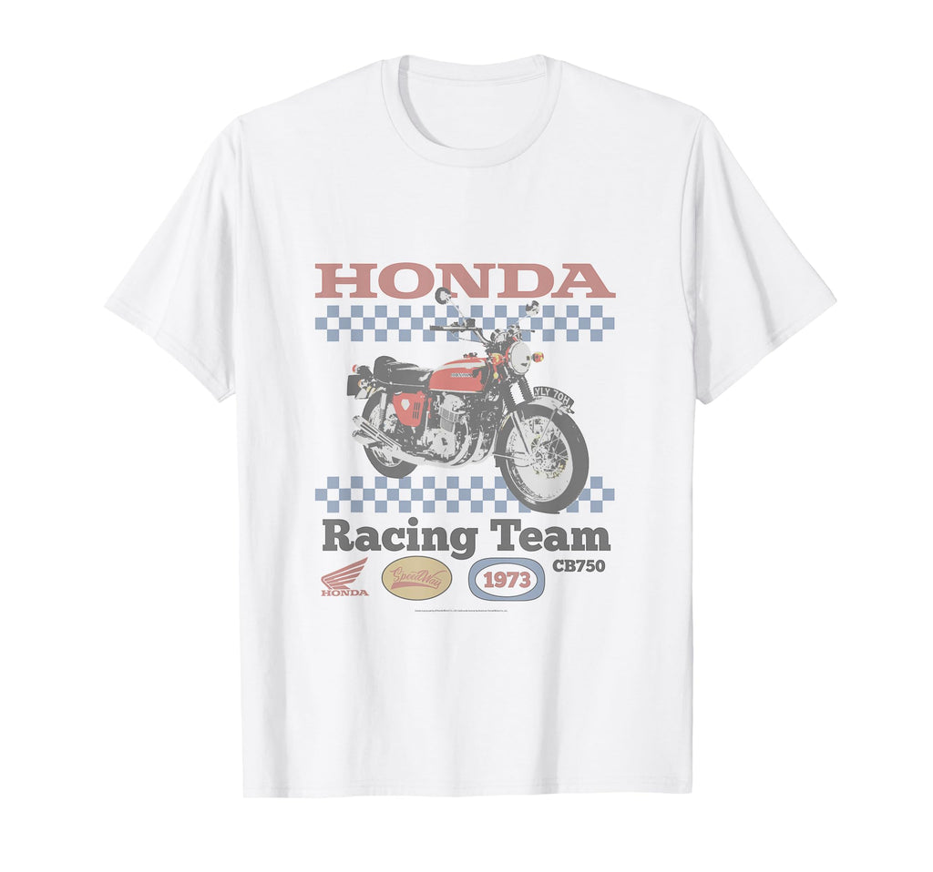Honda Powersports Cb750 Racing Team T-Shirt - Minimalist Print Men Women - T-Shirt, Sweatshirt, Hoodie