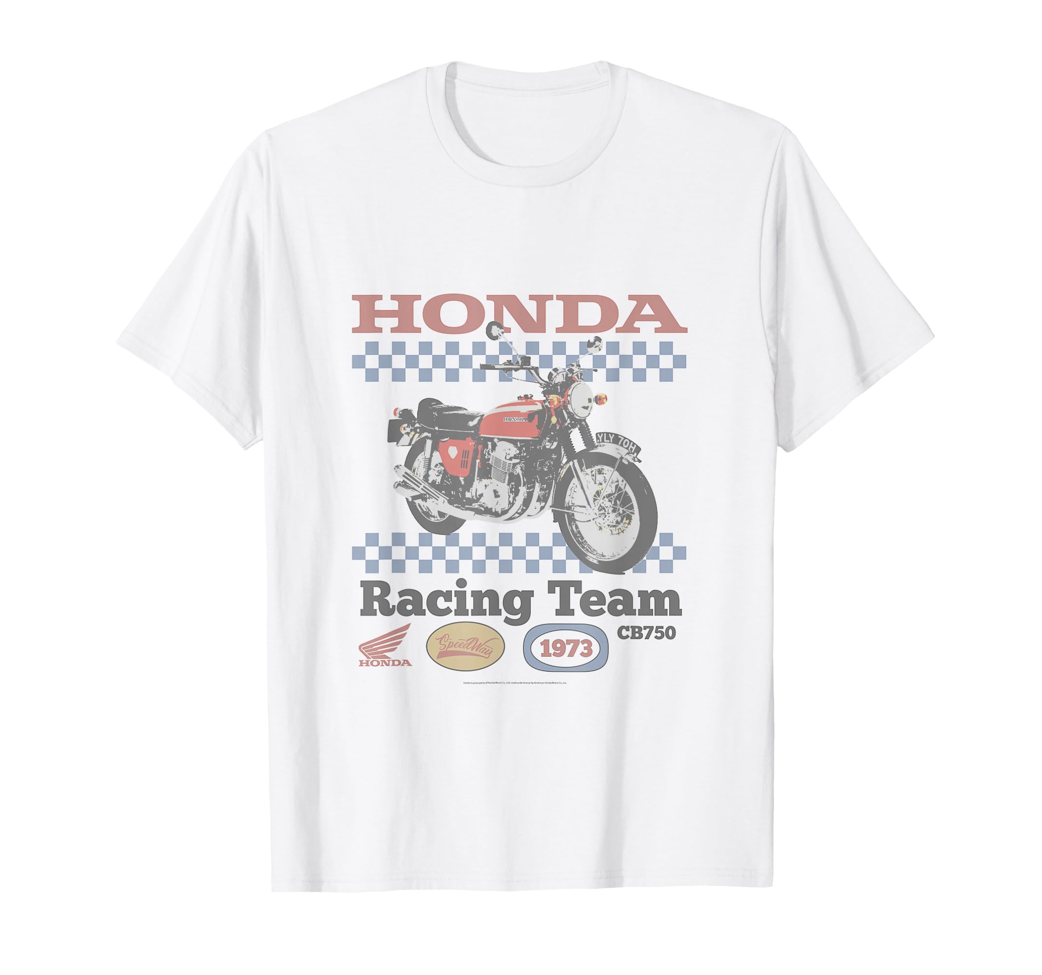 Honda Powersports Cb750 Racing Team T-Shirt - Minimalist Print Men Women - T-Shirt, Sweatshirt, Hoodie
