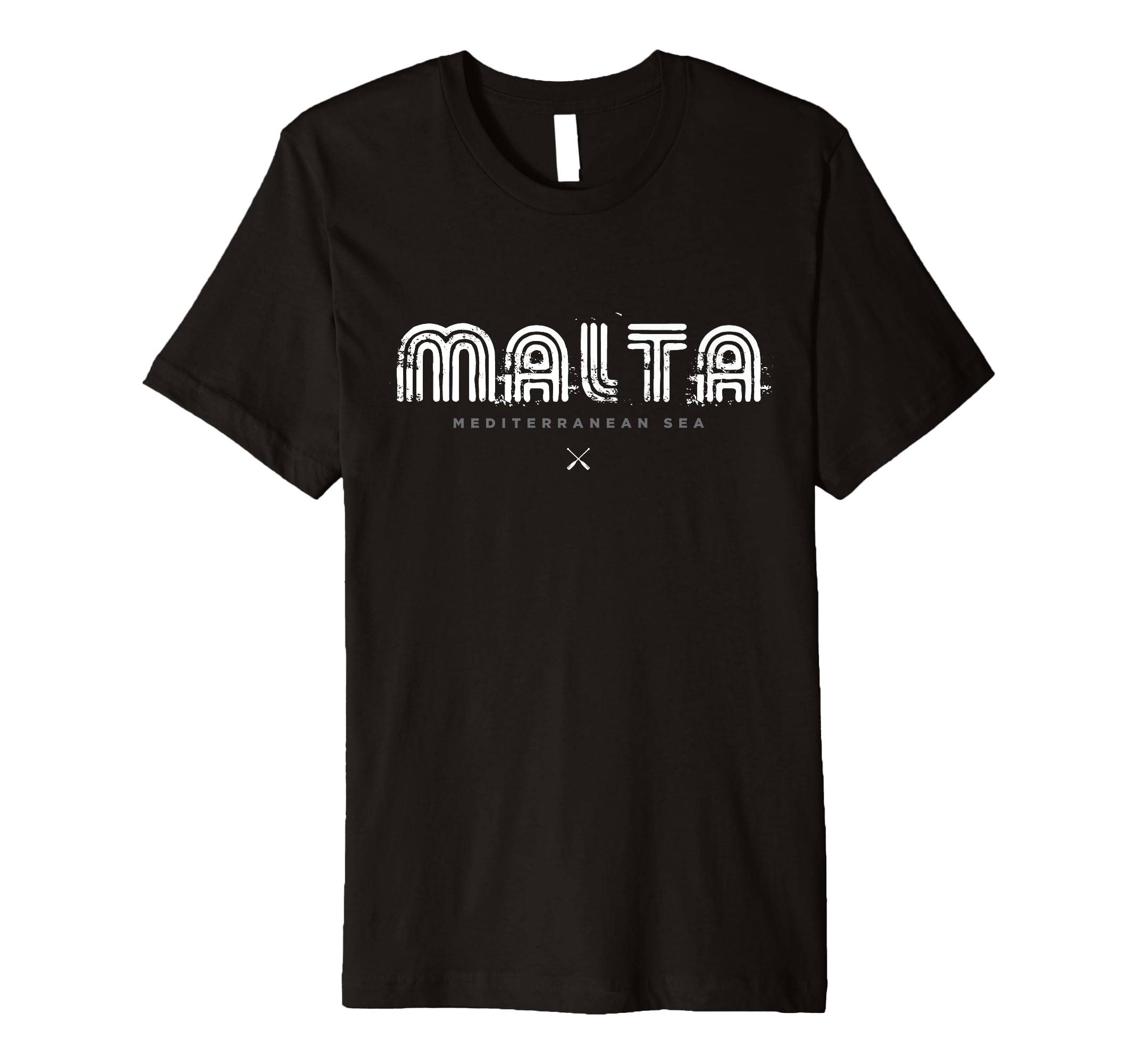 Malta 70S 80S Type T-Shirt - Graphic Print Unisex - T-Shirt, Sweatshirt, Hoodie