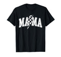 Mama Racing Car Family Matching T-Shirt - Minimalist Print Men Women - T-Shirt, Sweatshirt, Hoodie