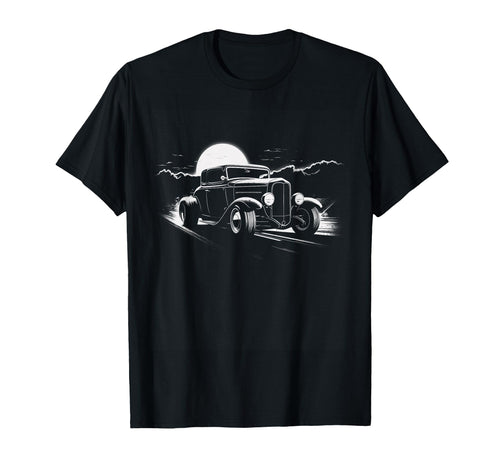 1930S American Hot Rod T-Shirt - Trendy Graphic for Adults - T-Shirt, Sweatshirt, Hoodie