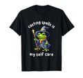 Wizard Frog Casting Spells Is Self T-Shirt - Fun Novelty Design Men Women - T-Shirt, Sweatshirt, Hoodie