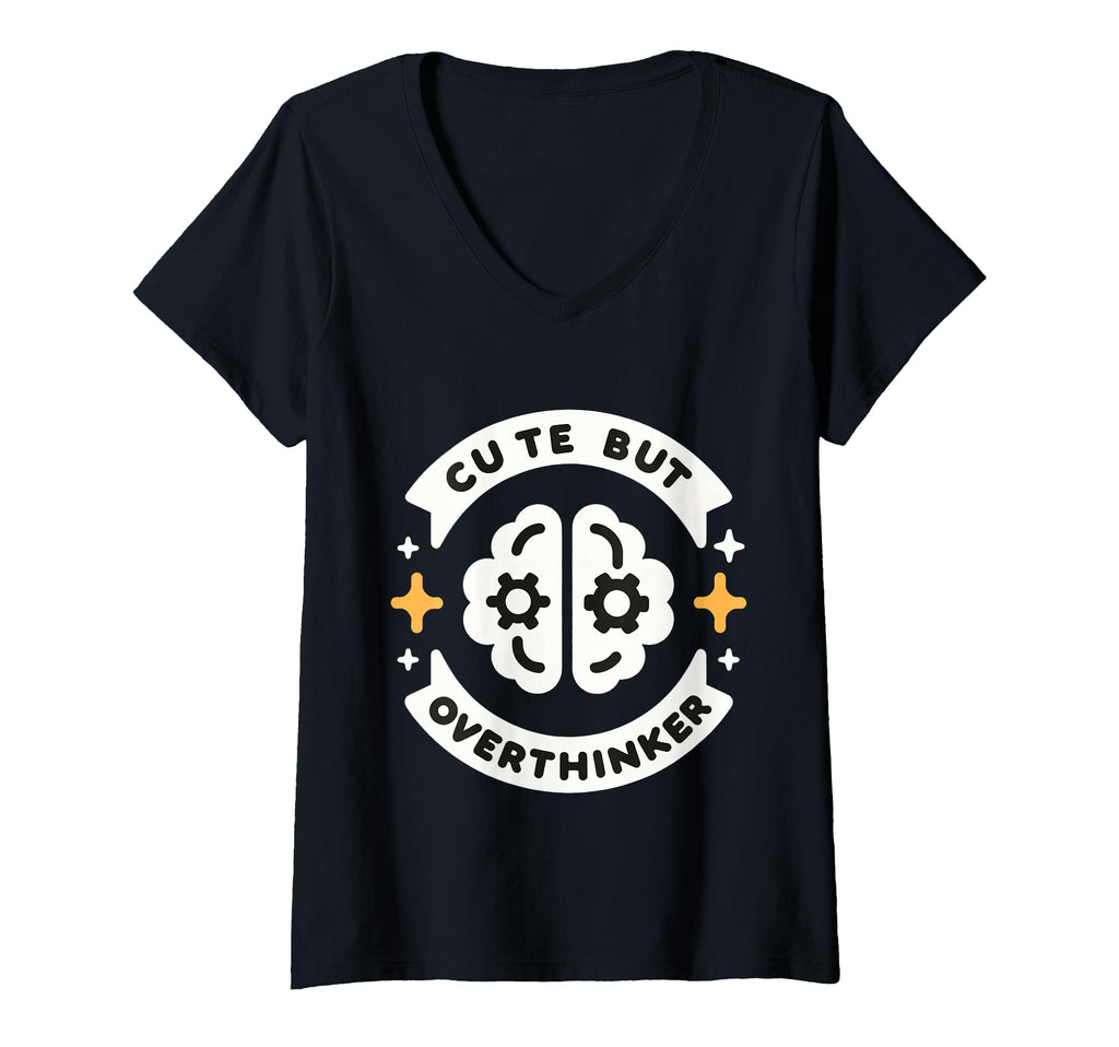 Womens But Overthinker Introvert T-Shirt - Custom Art Print Men Women - T-Shirt, Sweatshirt, Hoodie