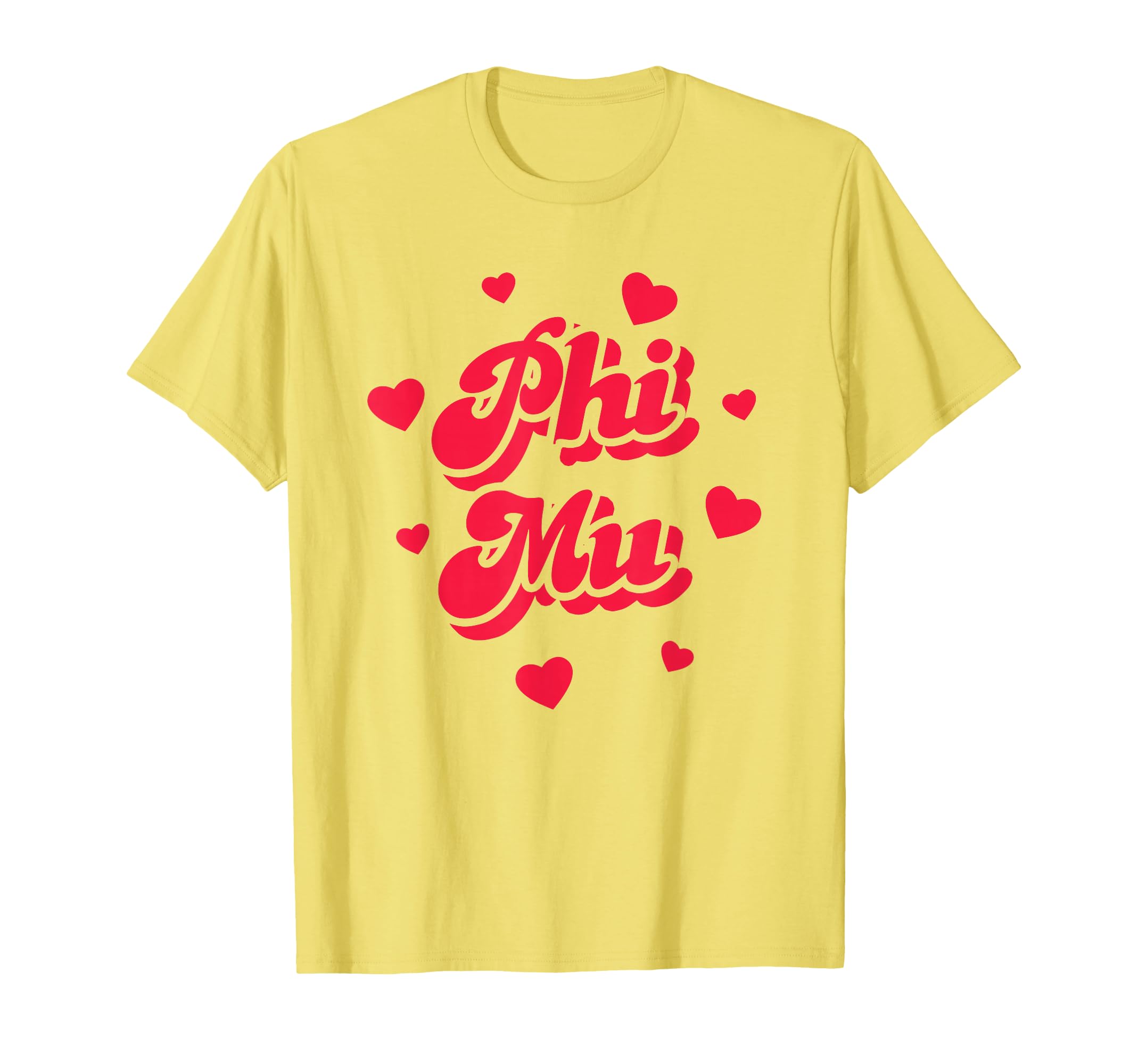 Phi Mu Sorority Sisterhood 1852 T-Shirt - Graphic Print Men Women - T-Shirt, Sweatshirt, Hoodie