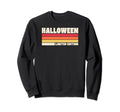 Halloween Distressed Sweatshirt - Unique Graphic for Adults - T-Shirt, Sweatshirt, Hoodie