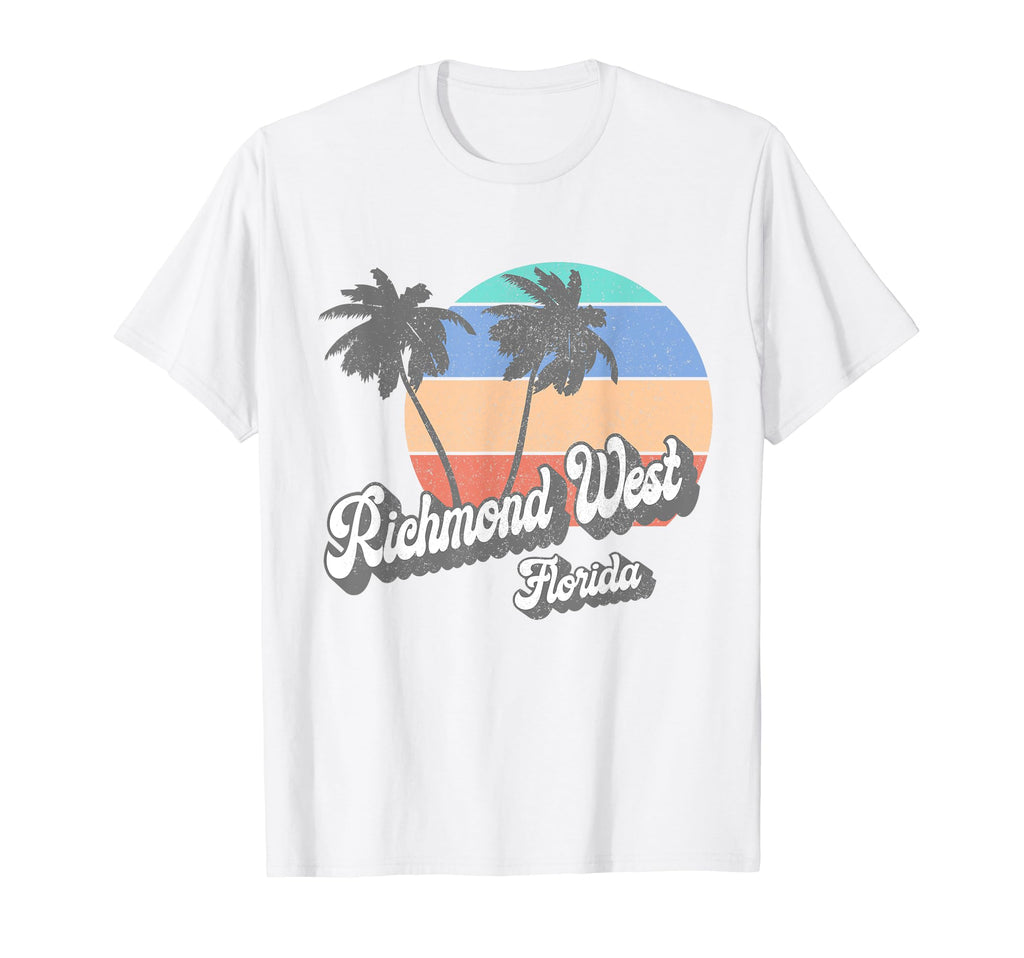 Richmond West Florida Fl Beach Surf T-Shirt - Trendy Graphic Men Women - T-Shirt, Sweatshirt, Hoodie