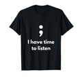 Its Okay Not To Be Okay Semicolon T-Shirt - Aesthetic Graphic for Adults - T-Shirt, Sweatshirt, Hoodie
