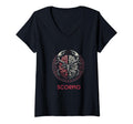 Womens Scorpio Overthinker Club V T-Shirt - Aesthetic Graphic Men Women - T-Shirt, Sweatshirt, Hoodie