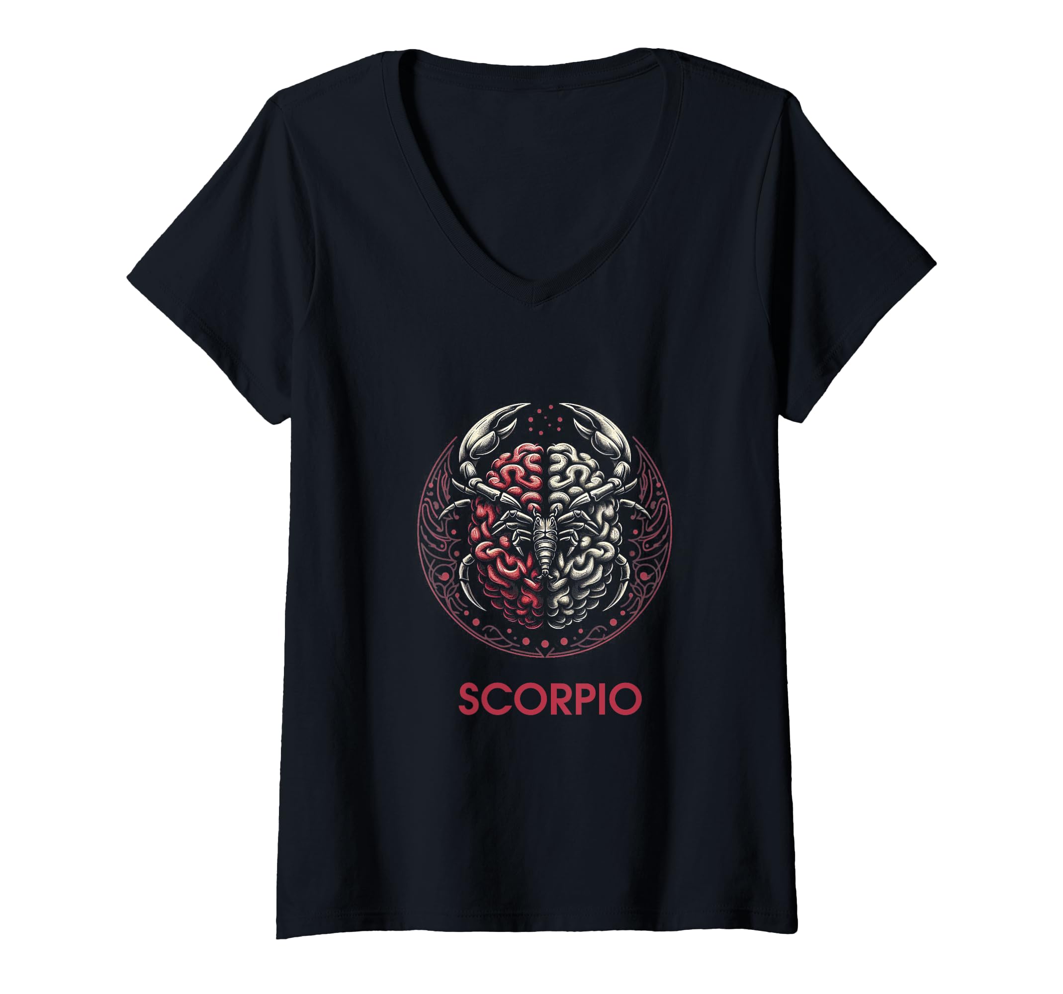 Womens Scorpio Overthinker Club V T-Shirt - Aesthetic Graphic Men Women - T-Shirt, Sweatshirt, Hoodie