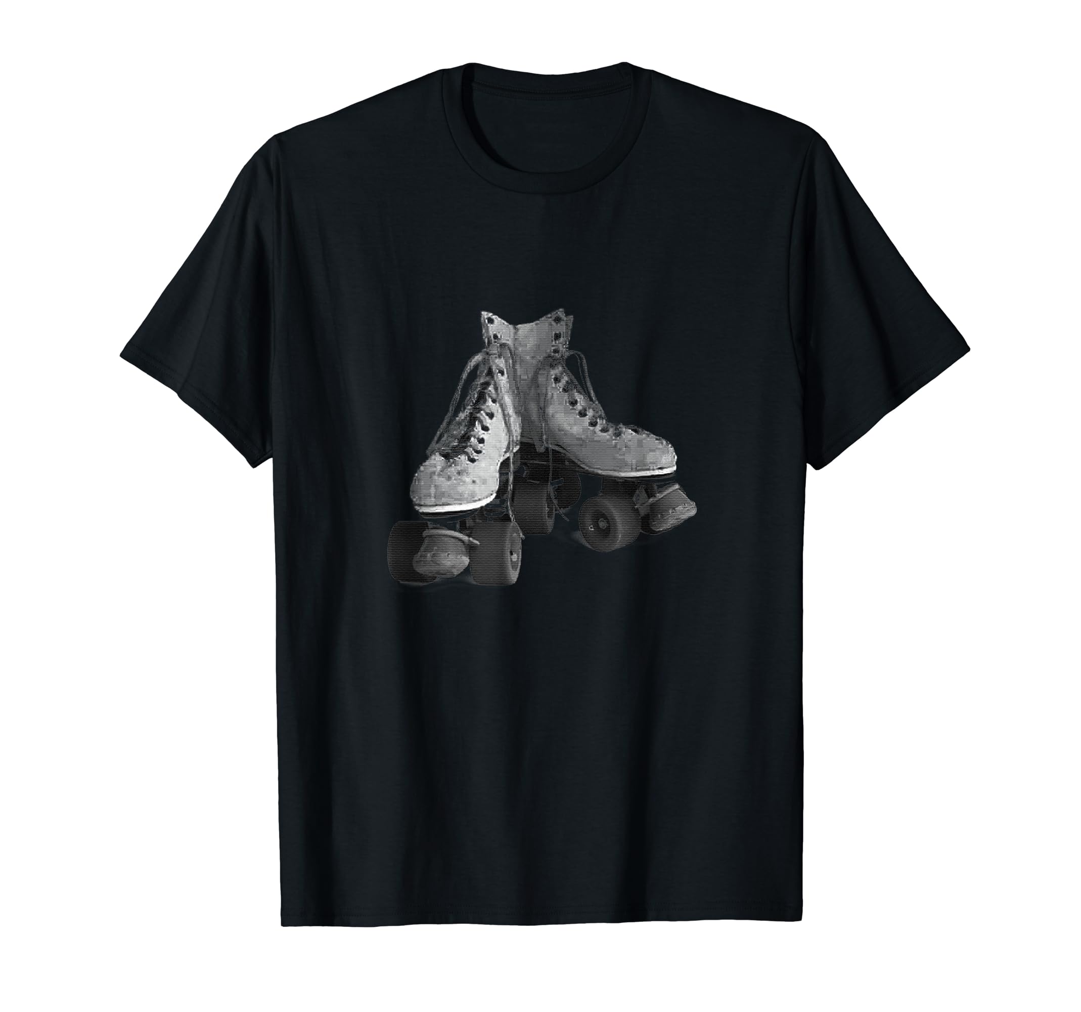 Pair Roller Skates Skating Rink T-Shirt - Fun Novelty Design Unisex - T-Shirt, Sweatshirt, Hoodie