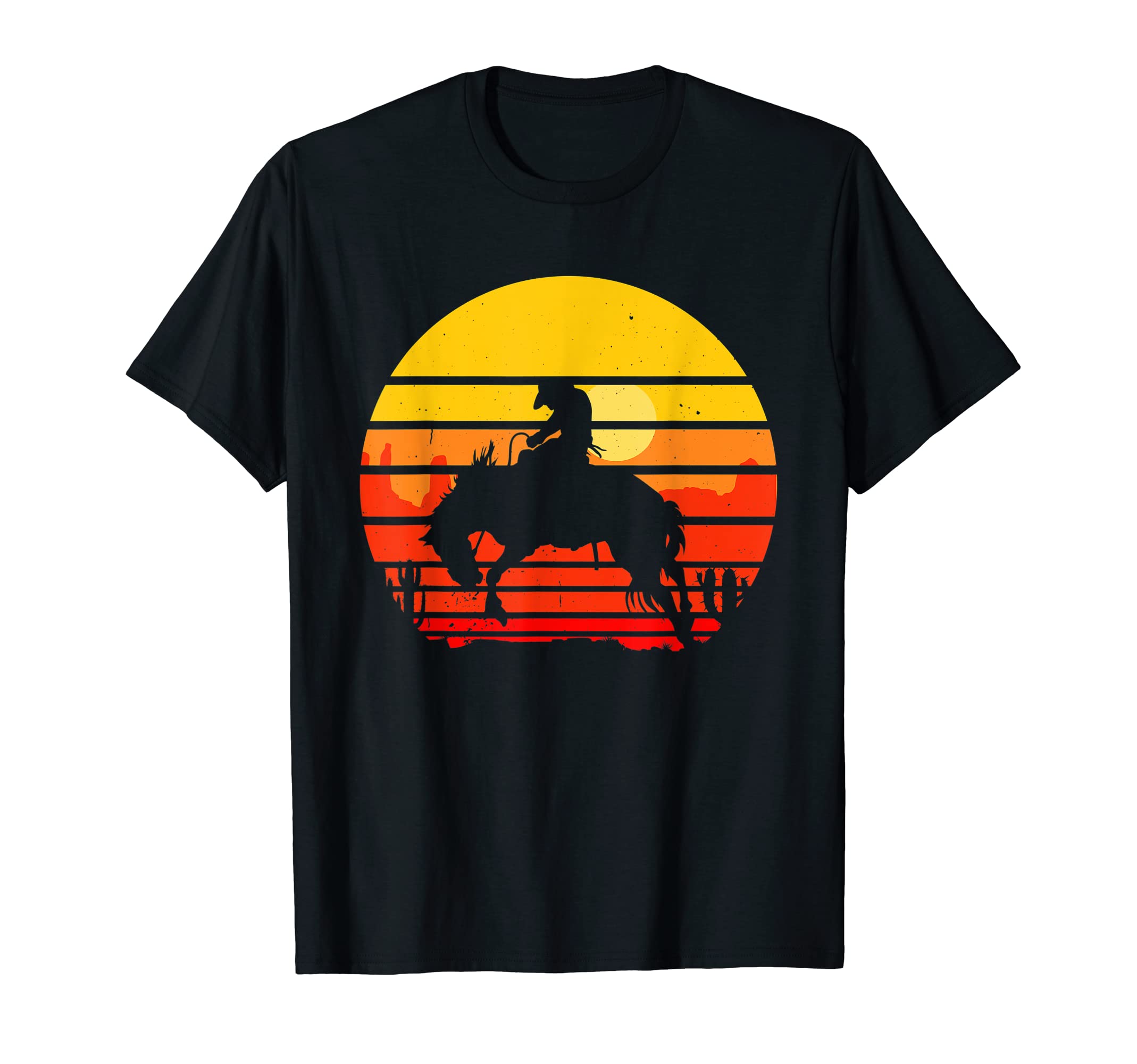 Horse Riding Cowboy Western Country T-Shirt - Trendy Graphic for Adults - T-Shirt, Sweatshirt, Hoodie