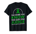 More You Know Less You Judge Mental T-Shirt - Aesthetic Graphic Men Women - T-Shirt, Sweatshirt, Hoodie