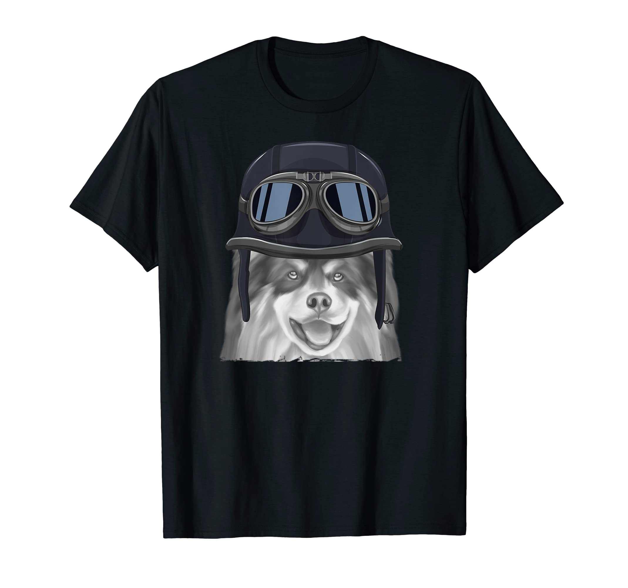 Finnish Lapphund Wearing T-Shirt - Casual Everyday Wear for Adults - T-Shirt, Sweatshirt, Hoodie