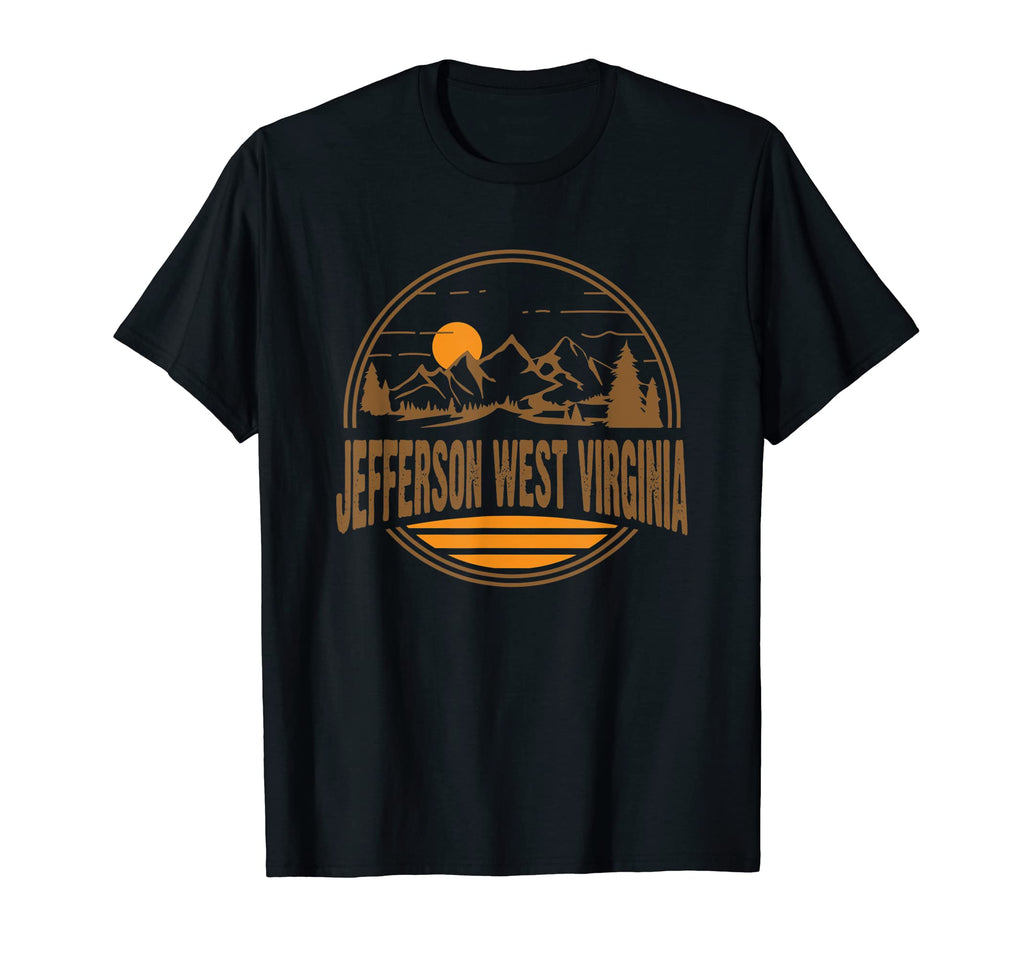 Jefferson West Virginia State Gift T-Shirt - Minimalist Print Men Women - T-Shirt, Sweatshirt, Hoodie