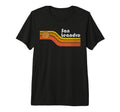 San Leandro 70S 80S Tri Blend T-Shirt - Minimalist Print for Adults - T-Shirt, Sweatshirt, Hoodie