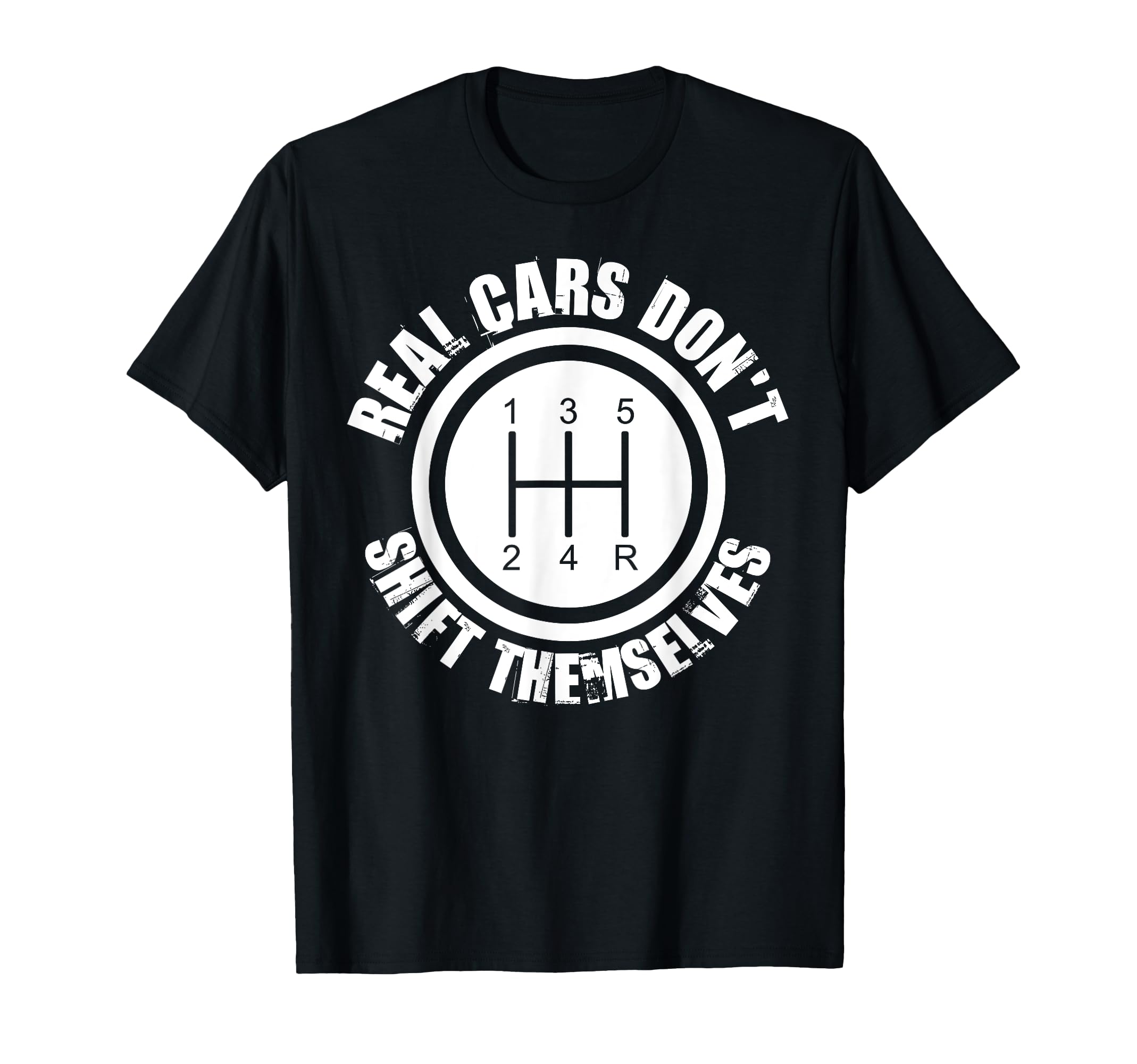 Real Cars Dont Shift Themselves Manual Hoodie - Novelty Apparel Men Women - T-Shirt, Sweatshirt, Hoodie