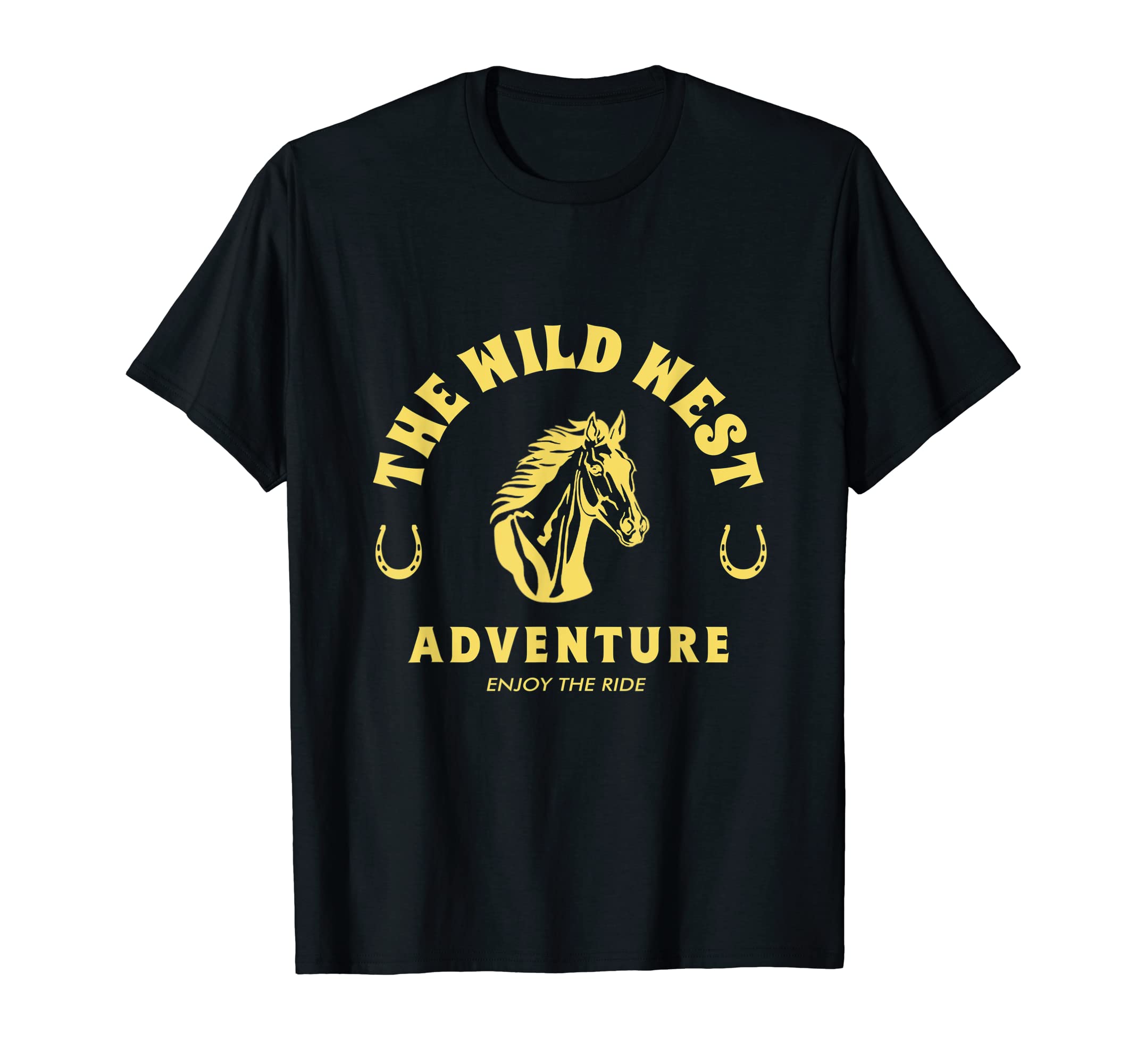 Wild West Adventure Horse Riding T-Shirt - Streetwear Style Men Women - T-Shirt, Sweatshirt, Hoodie