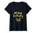 Womens Anti Social Butterfly Monarch T-Shirt - Streetwear Style Unisex - T-Shirt, Sweatshirt, Hoodie
