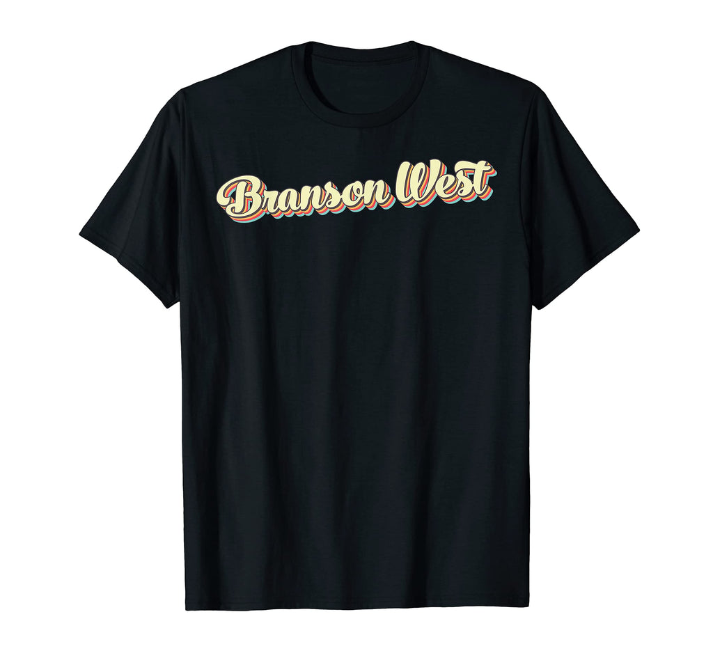 Branson West Art Baseball Font T-Shirt - Unique Graphic Men Women - T-Shirt, Sweatshirt, Hoodie