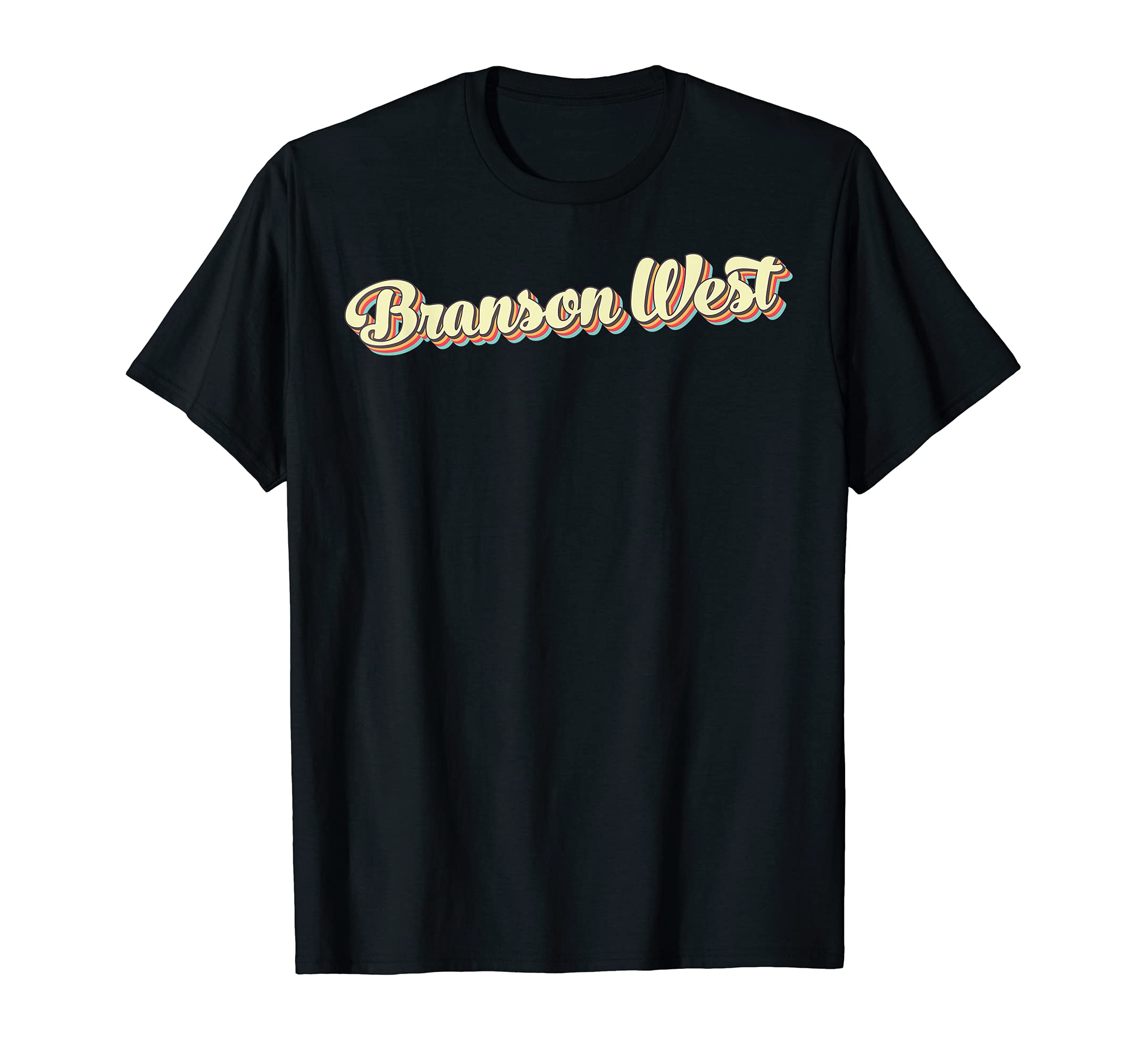 Branson West Art Baseball Font T-Shirt - Unique Graphic Men Women - T-Shirt, Sweatshirt, Hoodie